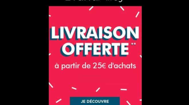 Livraison gratuite sur Brandalley dès 25€ d’achats