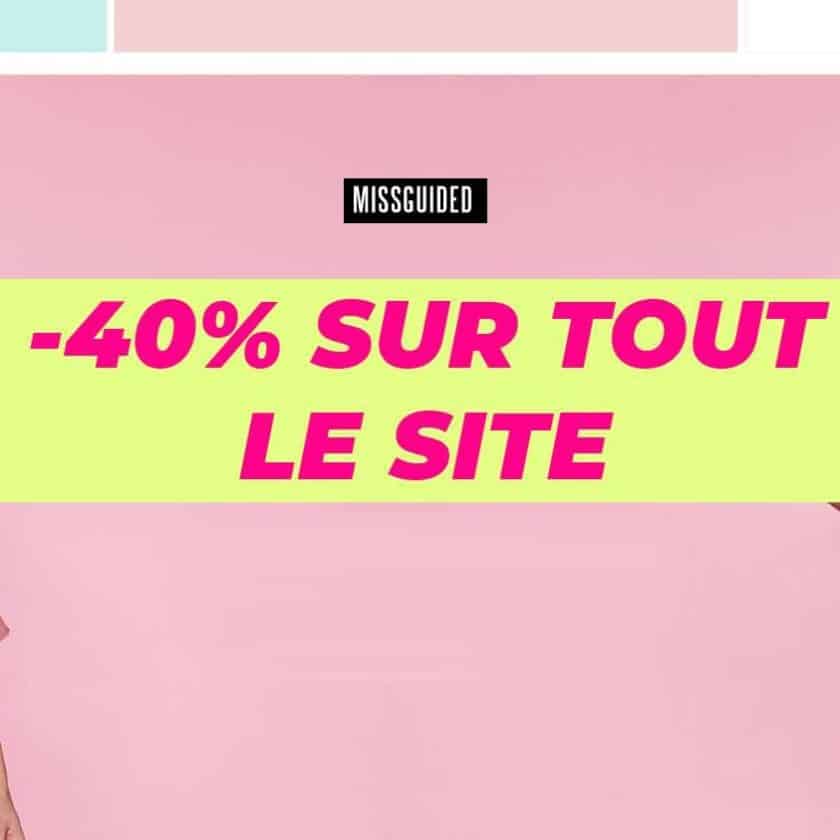 Shopping MissGuided : 40% de remise sur tout le site