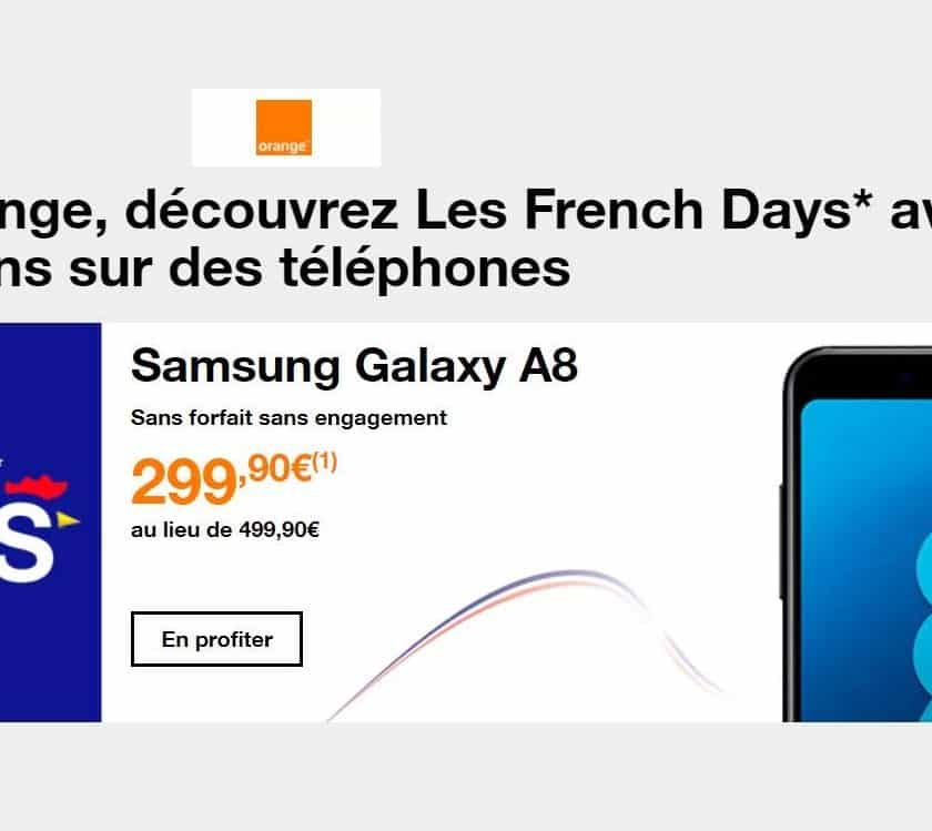 Smartphones et d’objets connectés en promo pour les French Days Orange