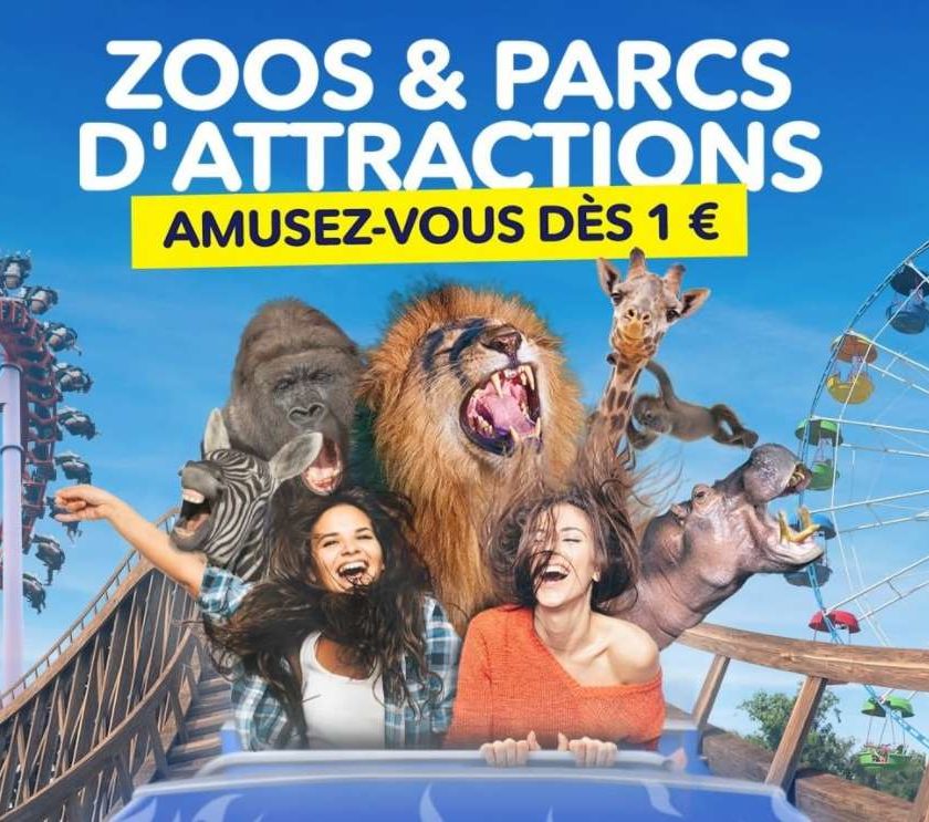 VavaBid parcs attarctions et zoo dès 1 €