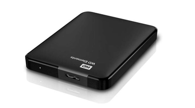 44,24€ disque dur portable 1To Western Digital WD Elements