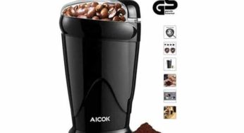 Moins de 10€ le moulin à café électrique (mais aussi pour noix, épices, poivre…) 150W Aicok