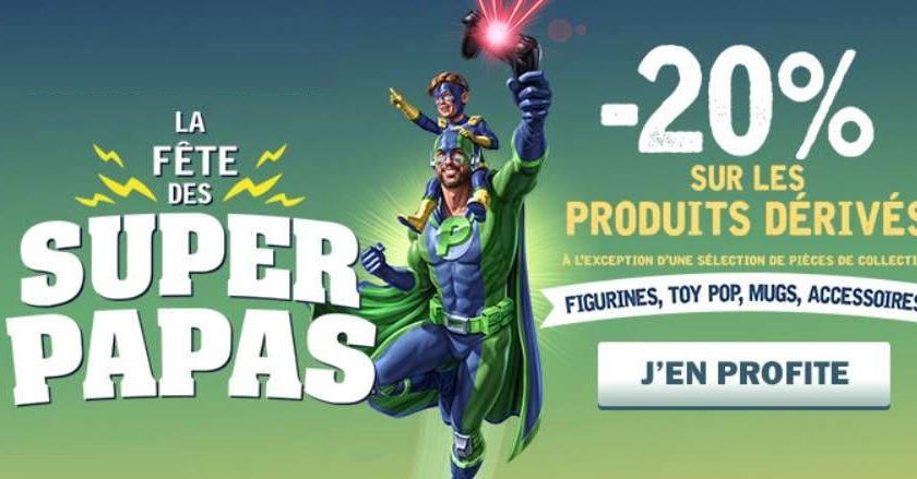 20% sur les produits dérivés de jeux vidéo, Manga, Starwars