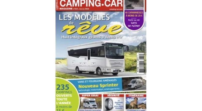 ⚡Abonnement Camping-Car Magazine pas cher 22€ les 11 numéros (dont 2 N° spéciaux) au lieu de 55€
