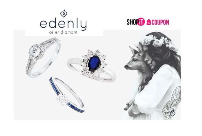 Bijoux Edenly 20€ le bon d’achat de 100€ (valable même sur les promotions)