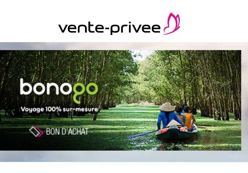 Bon d’achat Bonogo voyage sur-mesure