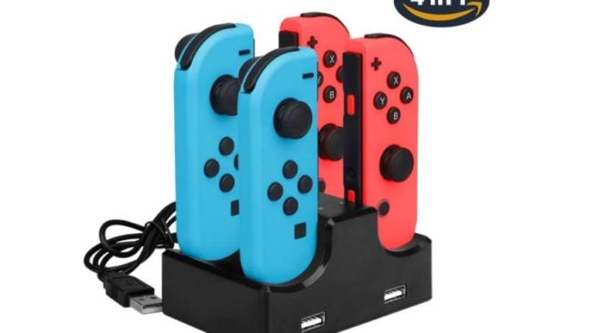 Encore moins cher station de charge pour Nintendo Switch Joy-Con