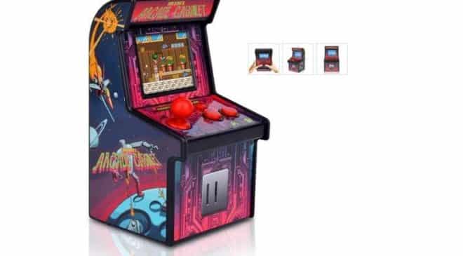 Moins 15€ le mini jeu arcade console retro avec 200 jeux