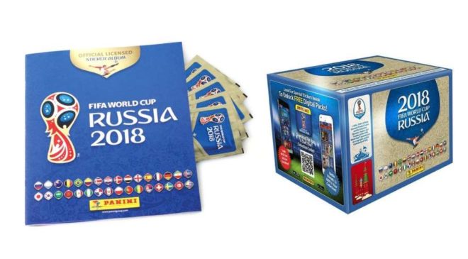 Stickers Panini coupe du monde Russie 2018 pas chers