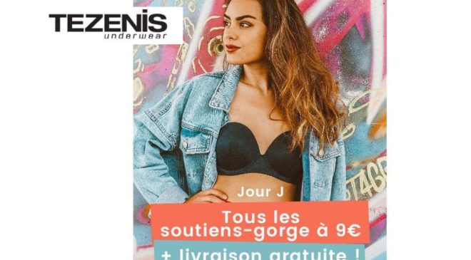 Tous les soutiens-gorge Tezenis à 9€