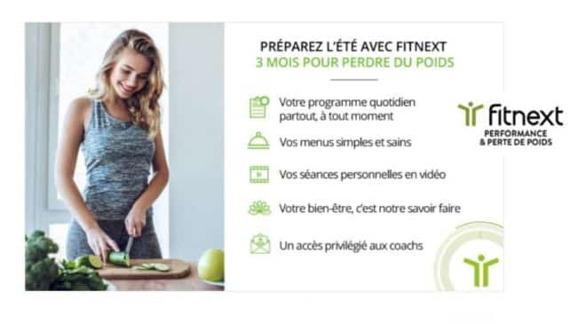 Vente privée Fitnext méthode pour perdre du poids Erwann Menthéour