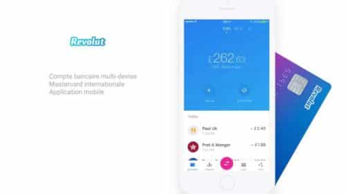 carte visa gratuite de la banque sans frais Revolut