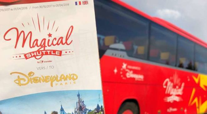 remise sur Magical Shuttle la navette officielle de Disneyland Paris