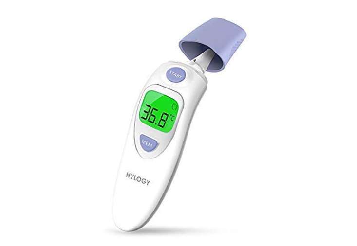 thermomètre frontal et oreilles infrarouge pour bébé Hylogy