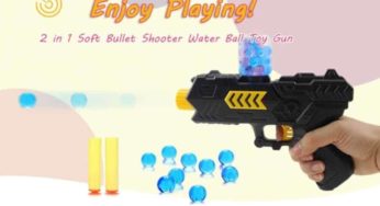 Vente flash : 4,78€ le pistolet 2 en 1 (fléchettes en mousse et billes d’eau) livraison gratuite