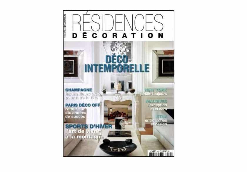 Abonnement magazine Résidences Décoration pas cher