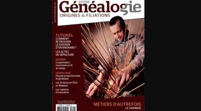 Abonnement magazine Votre Généalogie pas cher