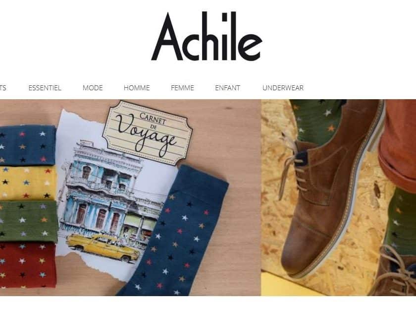 Bon de réduction Achile chaussettes fabriquées en France