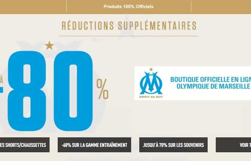 Boutique OM, Produits Officiels Olympique de Marseille 