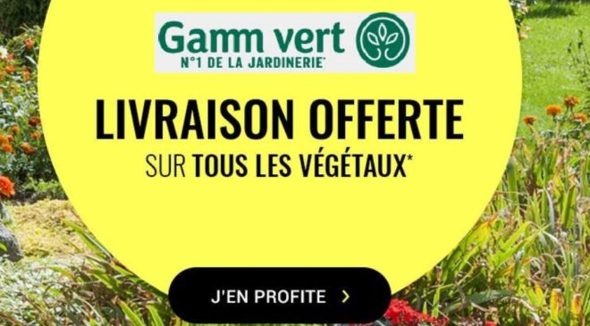 Livraison gratuite sur tous les végétaux sur Gamm Vert