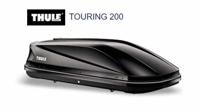 Promo coffre de toit Thule Touring 200 400L noir brillant