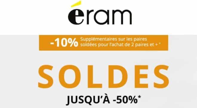 Soldes Eram -10% supplémentaire