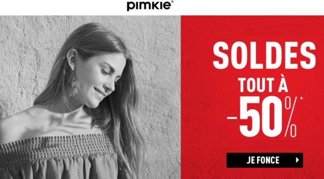 Soldes Pimkie tout à moins 50%