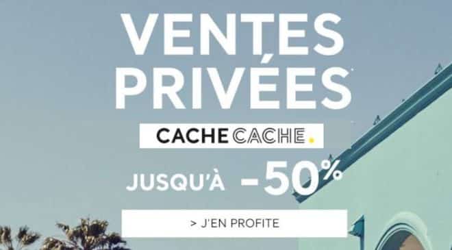 Vente privée Cache Cache pour les Pré-soldes