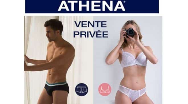 Vente privée de pré-soldes Athéna