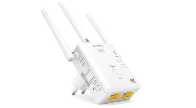 répéteur Wi-fi double bande jusqu’à 750Mbps Aukey WF-R7