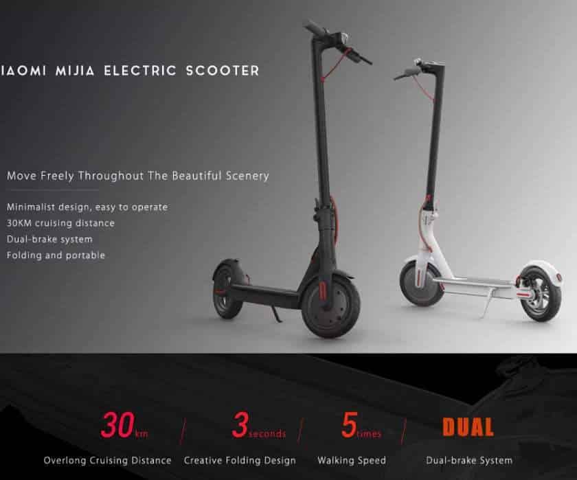 trottinette électrique Xiaomi M365 pas chere