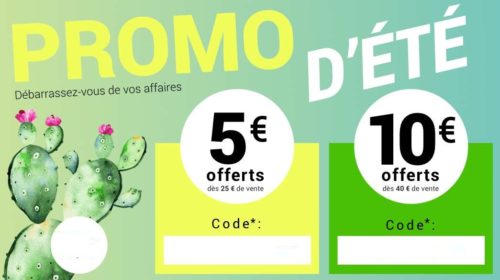 10€ offerts dès 40€ de vente sur Momox
