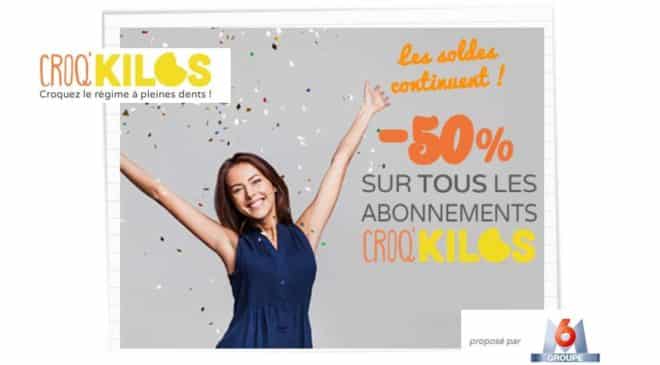 50% sur la méthode de régime Croq’Kilos