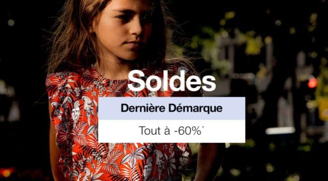 60% sur tout pour la dernière démarque Ikks