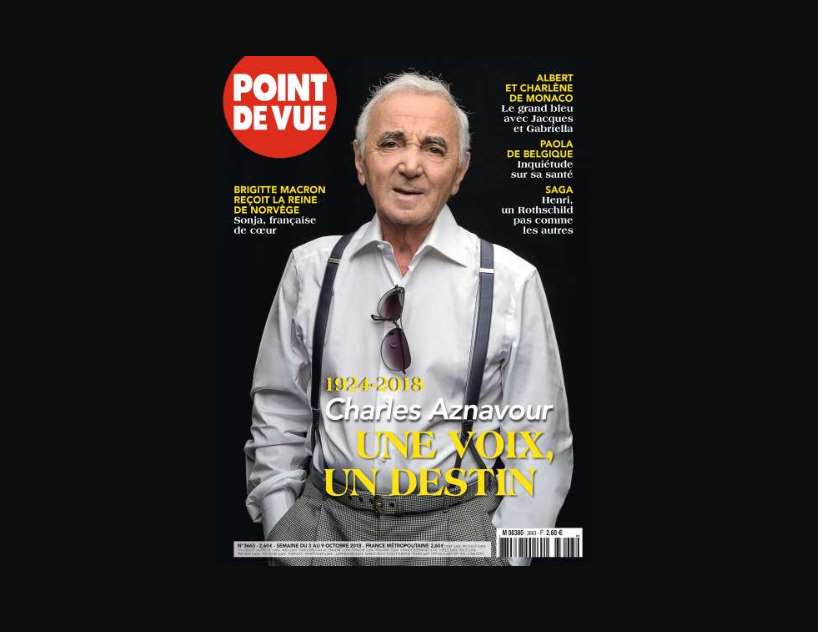 Abonnement Point de Vue pas cher 25€ les 24 numéros (magazine People)