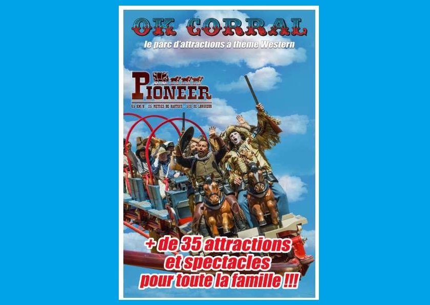 Billet parc d’attractions Ok Corral pas cher