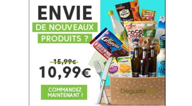 Exclusif Degustabox code promo 1 produit supplémentaire