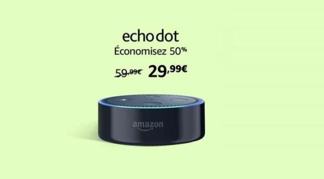 Prime Day Amazon Echo à moins 50% 