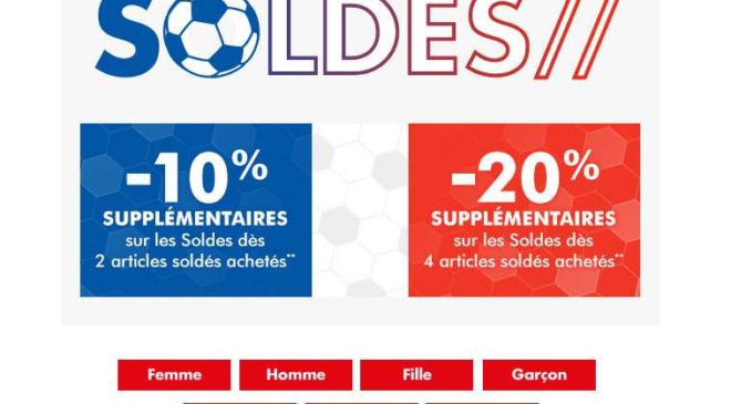 Soldes Gémo remise en plus