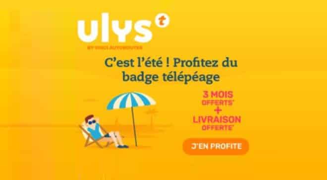 Télépéage Ulys by Vinci Autoroutes code promo