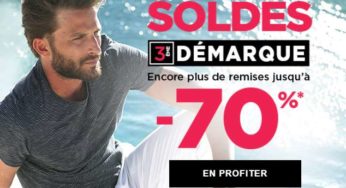 Troisième démarque soldes Brice : encore plus de remise jusqu’à – 70%