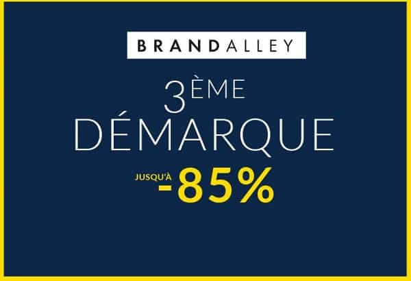 Maintenant jusqu’à -85% pour la troisième démarque des soldes Brandalley