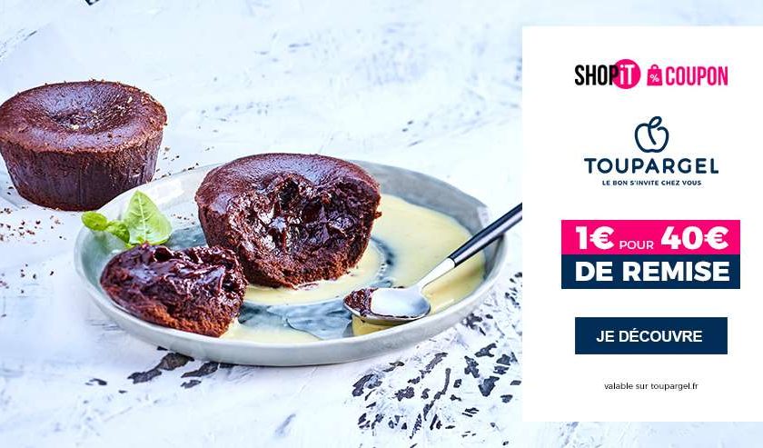 1€ les 40€ à valoir sur une commande sur Toupargel