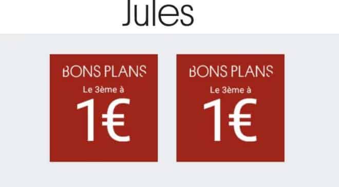 2 articles prix rond Jules 3ème à 1€