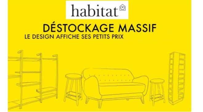 Déstockage de fin de saison Habitat