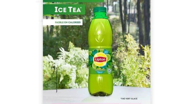 Lipton Green Ice Tea remboursé via Shopmium