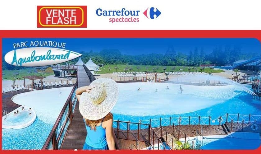 Vente flash billet Aquaboulevard sur Carrefour Spectacle