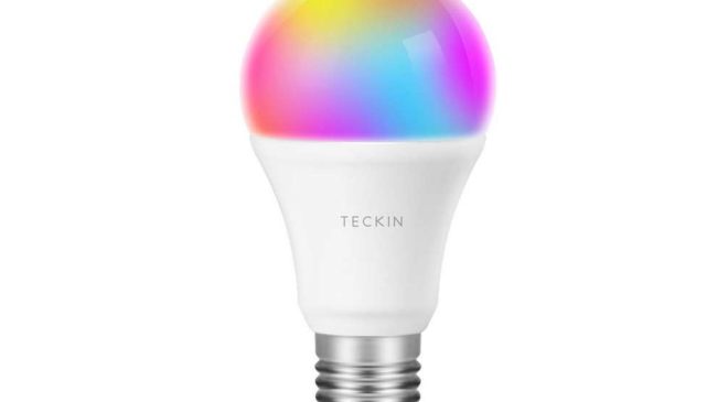 ampoule LED connectée Smart Bulb TECKIN Wi-Fi