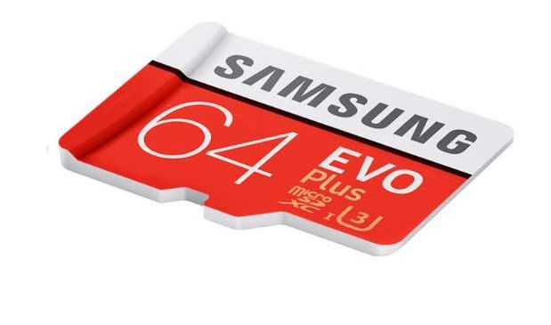 carte microSDXC 64Go EVO PLUS Samsung U3