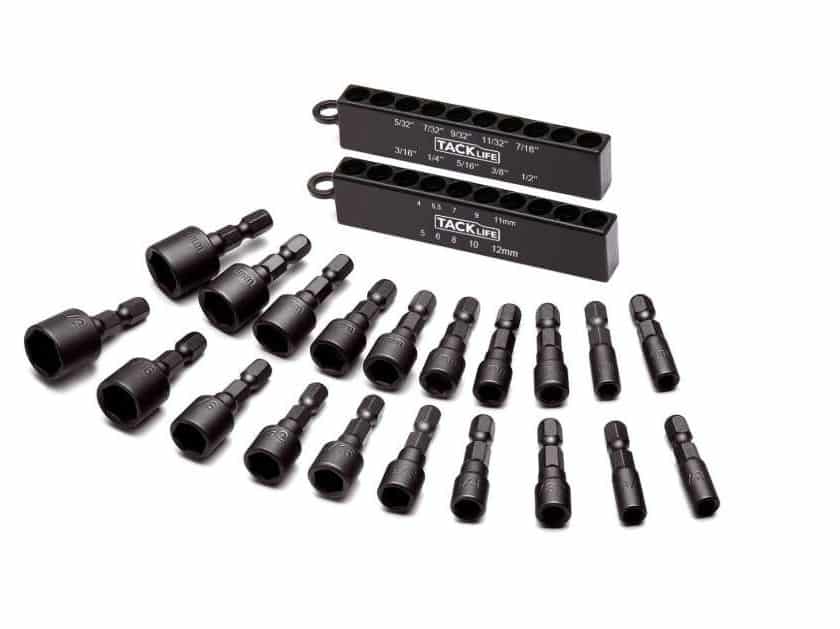 lot de 20 douilles chrome-vanadium Tacklife PNDB1A pas cher